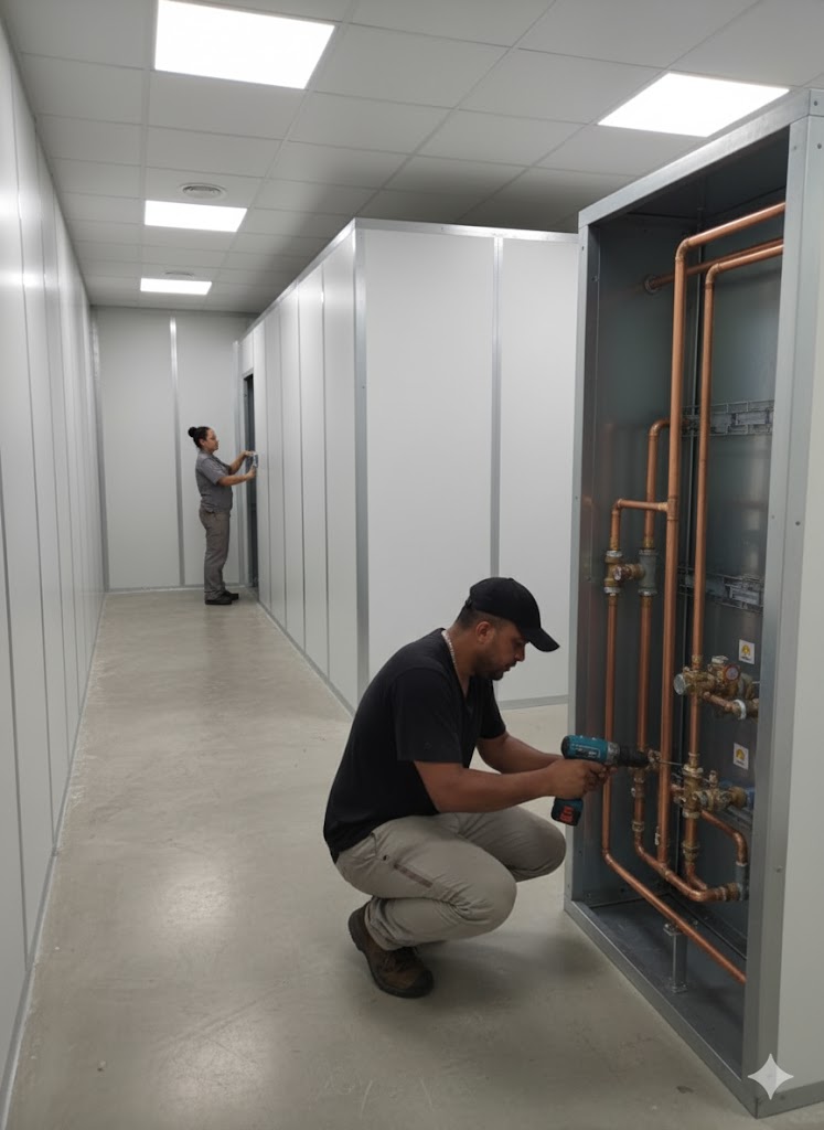 Instalación de cuarto frío